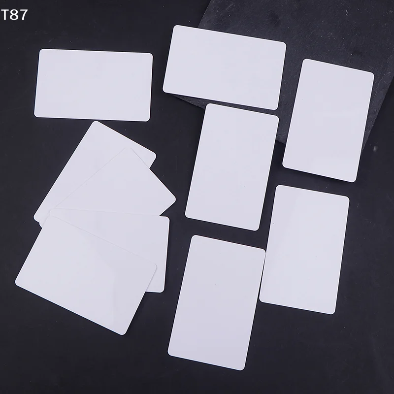 10 Pcs 13.56Mhz ISO14443 Badge Changeable Tag RFID Clone IC NFC Anti Shield Token Smart Chip Card CUID Rewritable Copy Key