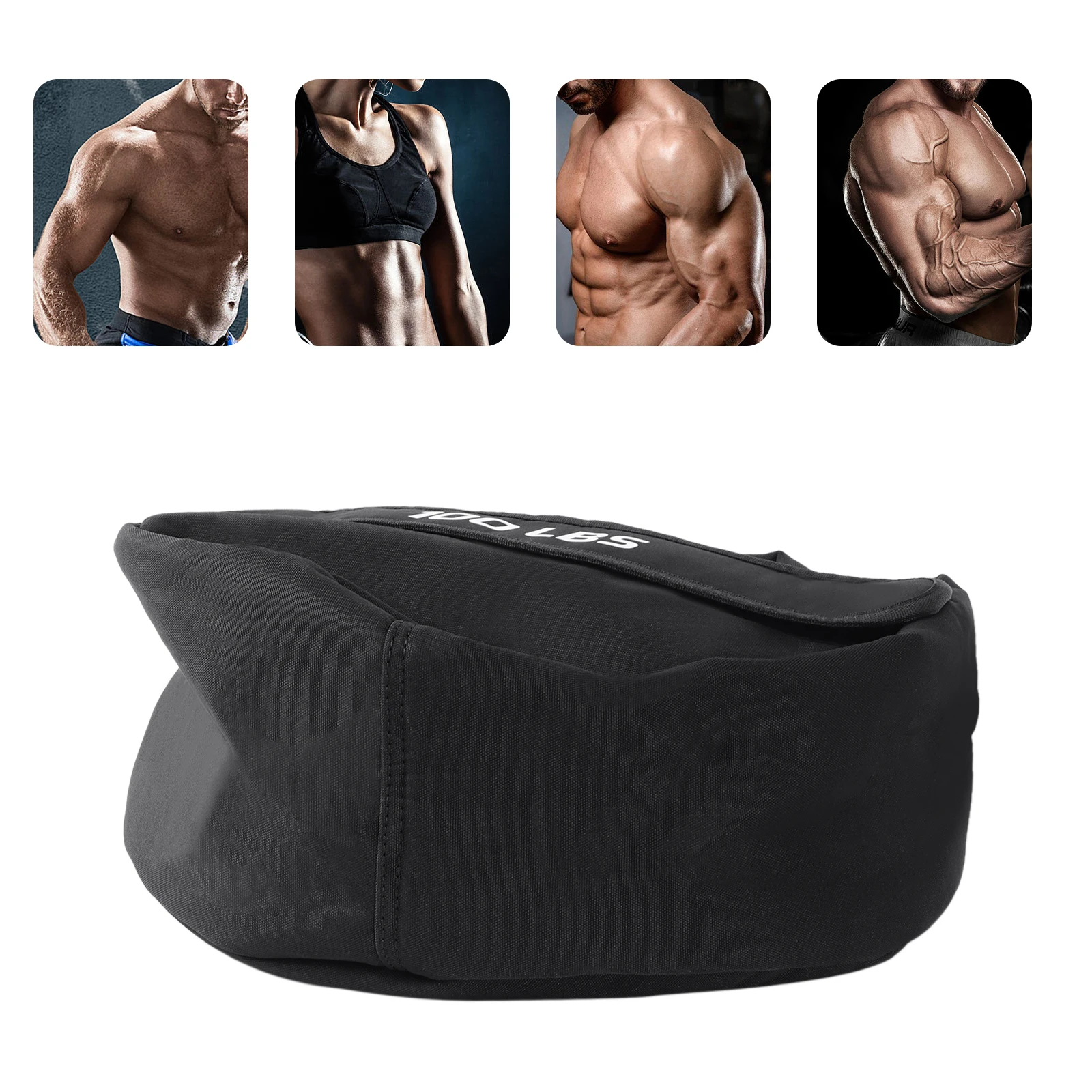 

66-100lbs Load Capacity Training Sand bag, 1.32lbs Net Weight Polyester Fitness Tool for Athletes Gymnasiums Playgrounds