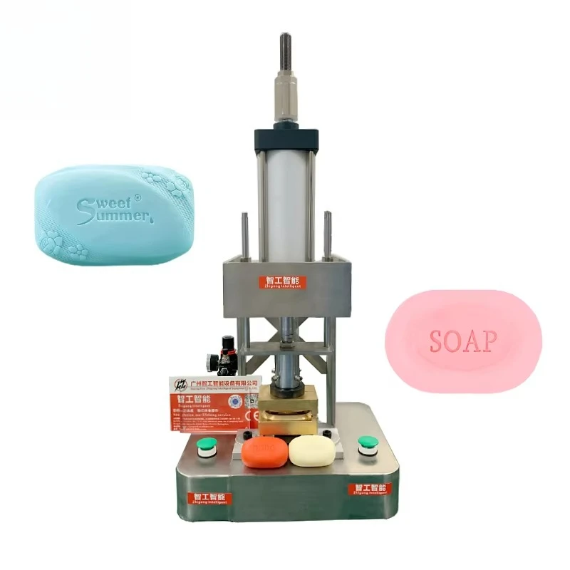 

Small manual pneumatic hydraulic bath towel soap machine stamping machine