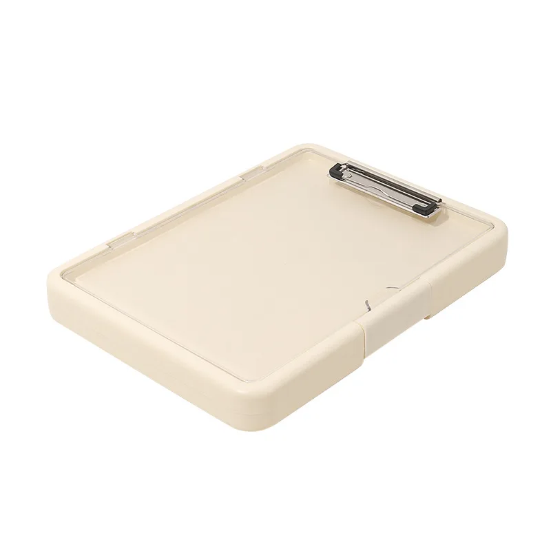 A4 Exam File Organizer Multi Function Student Folder with Clip Office Document Holder School Supplies Paper Board Storage