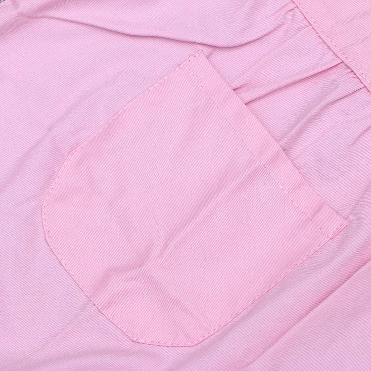 

Cotton Lace Short Apron Pink Pockets Maid Waitress Servant Kitchen Cafe Hotel Restaurant Costume Themed Party Cosplay