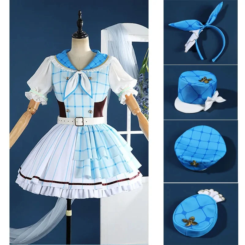 

Lovelive Costume Takami Chika Cosplay Dress Sunshine!! Aqours 15th Anniversary Kurosawa Dia Stage Costumes Watanabe You Dr gf;.9