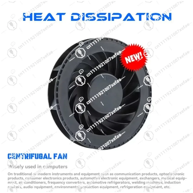 120mm 12025 exhaust gas hot sale rear AC backward curved suction centrifugal fan