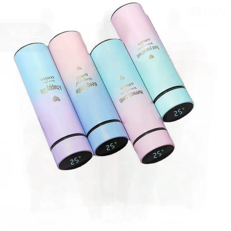 

Нержавеющая сталь 304, высокая цветовая чашка для воды для девочек, сетка, красная студенческая прямая чашка