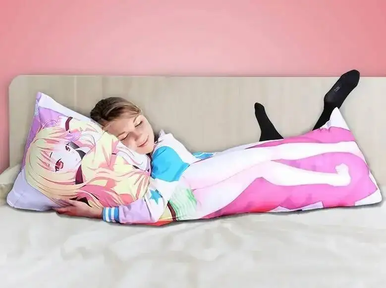 أنيمي سورا نو Otoshimono Icarus/Ikaros حورية Dakimakura كيس وسادة يغطي 50X160 سنتيمتر الحياة الحجم الجسم هينغ المخدة الهدايا