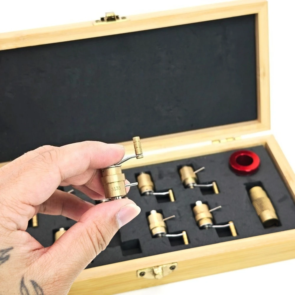 

Набор для заводки часов: латунный инструмент для ремонта часов, комплект для ремонта наручных часов, инструменты для часовщика, инструмент для заводки часов из легированной стали