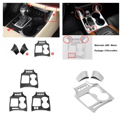 For Toyota Highlander Kluger 2014 - 2019 Accessories Transmission Shift Stalls Gear Frame Cover Trim  Central Control Stickers