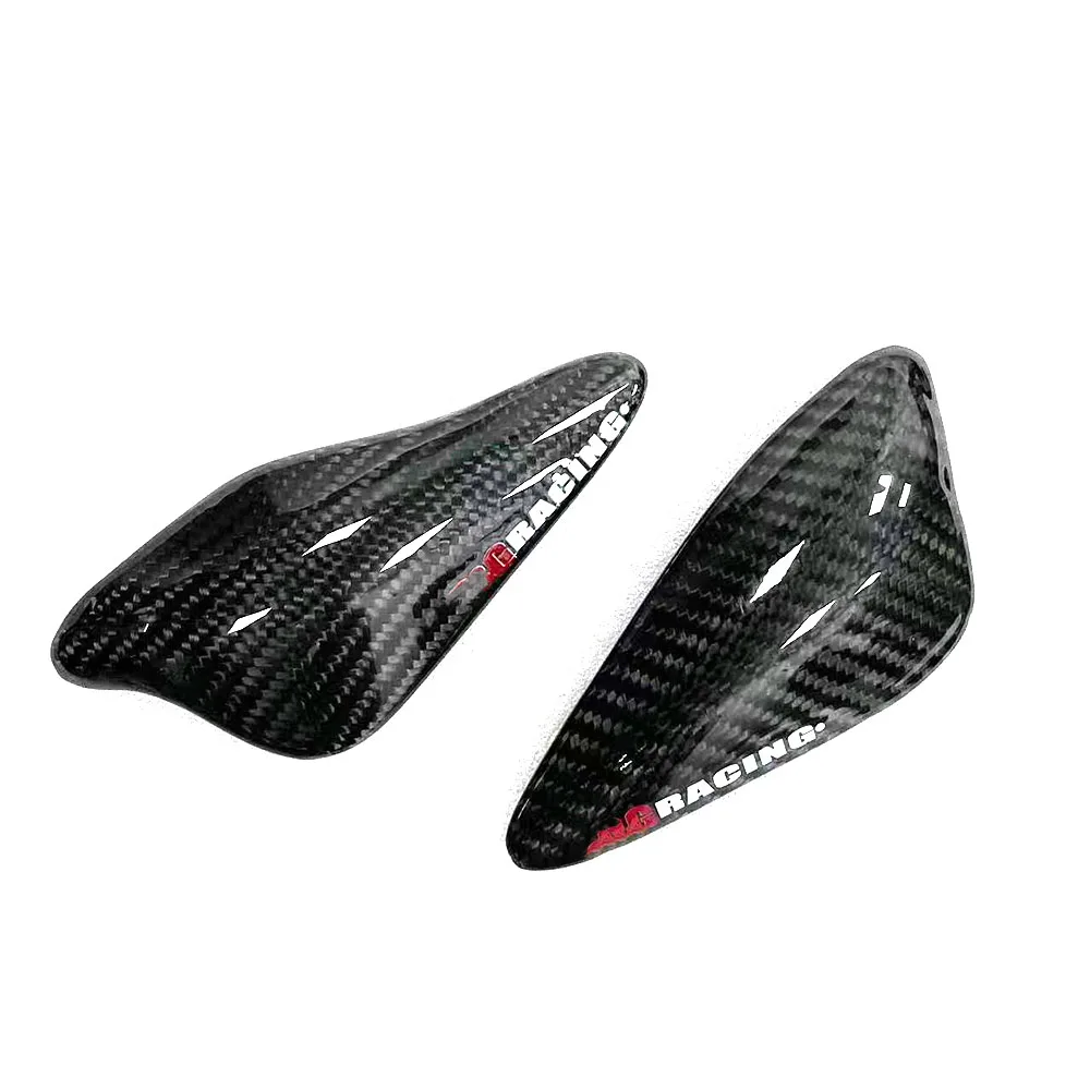 Cubierta protectora para tanque de combustible, deslizador de fibra de carbono para Triumph Daytona Moto2 765 / Street Triple 765 S R RS 2017-2023