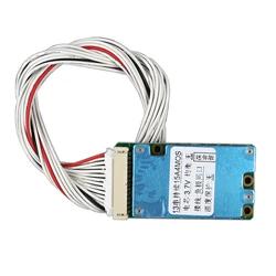 BMS 13S 48V 15A 20A 18650 Li-ion Lithium Battery Charge Protection Board Common/Separate Port 2-in-1 for Electric Vehicle Bike