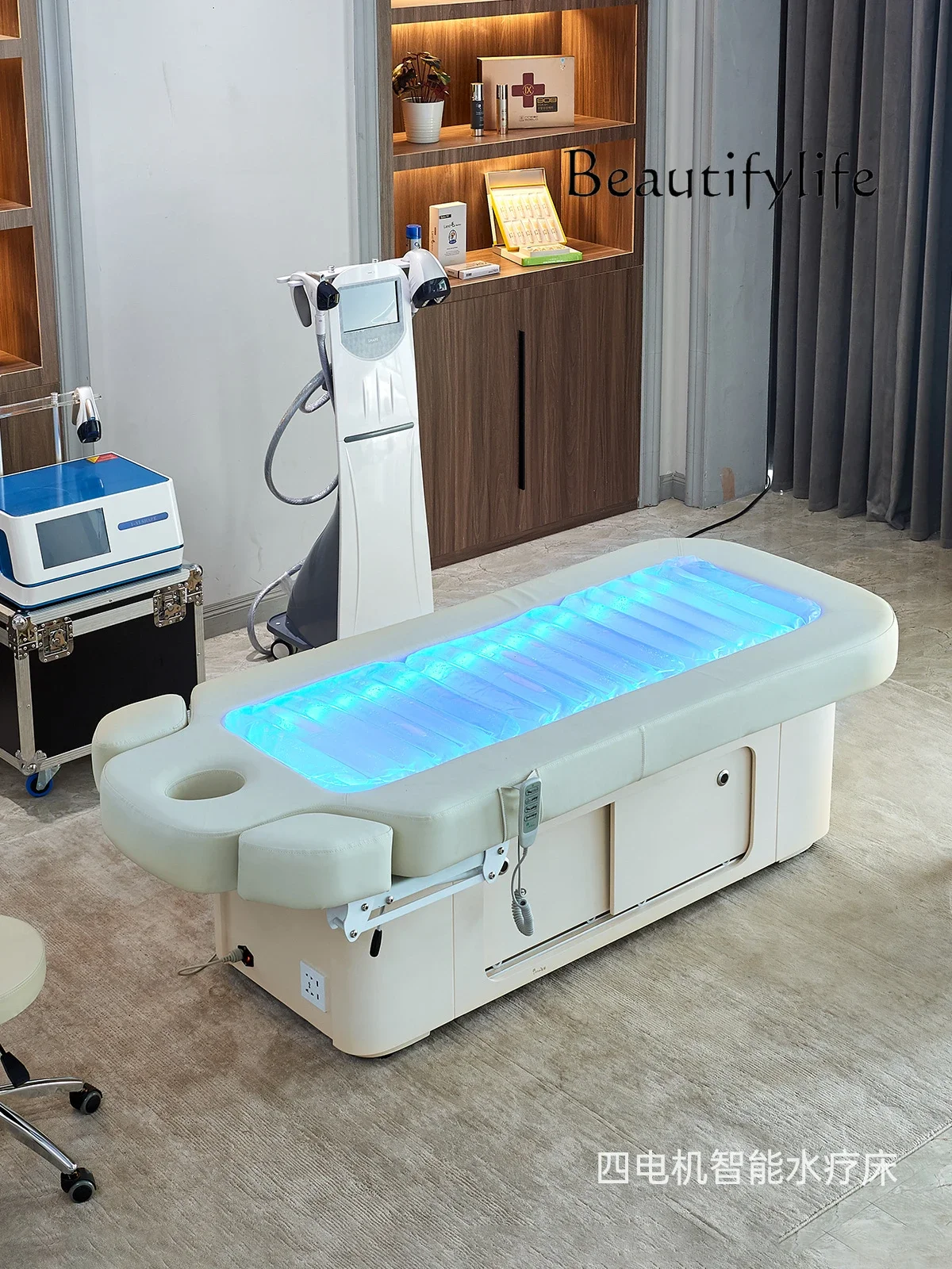 for Beauty Use Hydrotherapy Bed Constant Temperature Electric Lifting Massage Couch