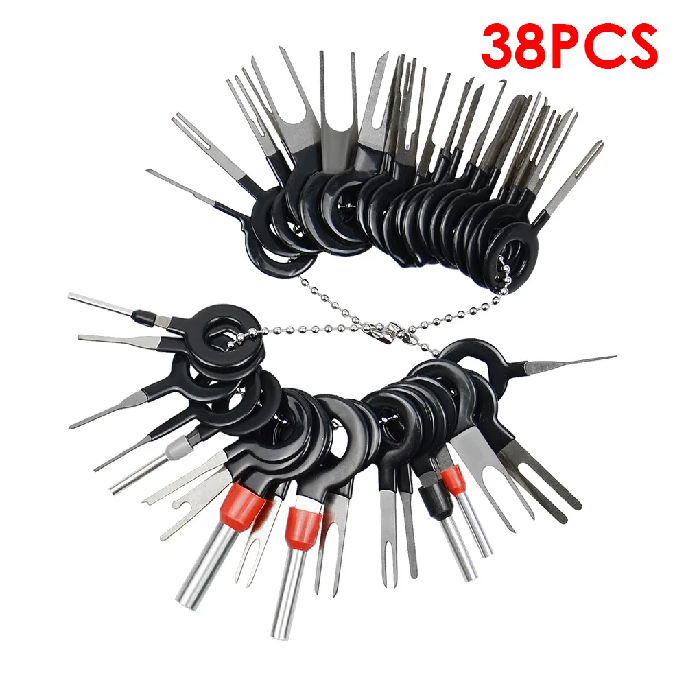 Car Terminal Removal Wire Plug Connector Electrical Wiring Crimp Kit Wires Pin Extractor Automotive Tool Set Disassembly