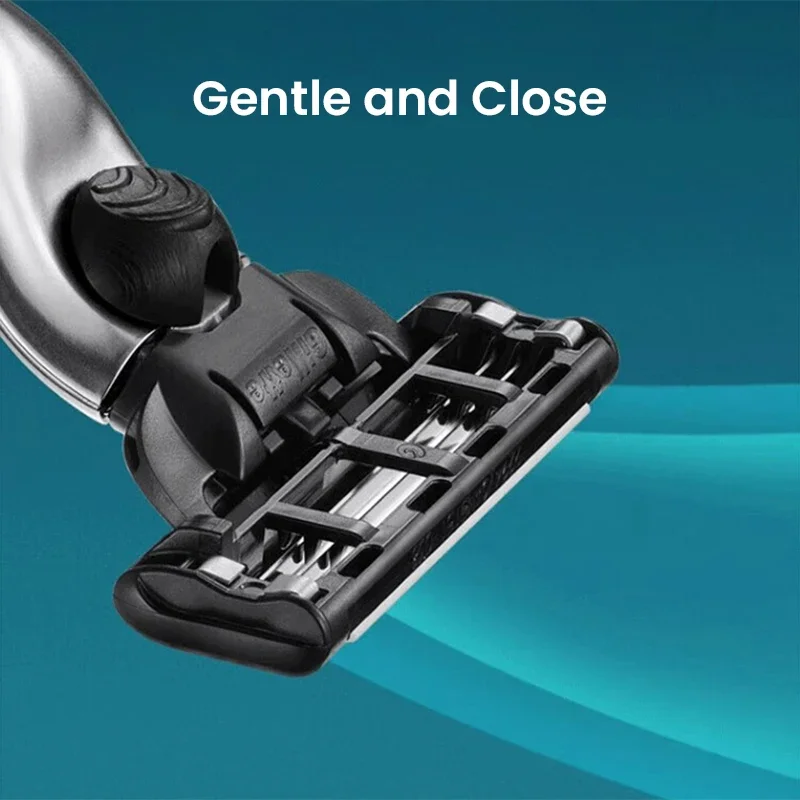 Gillette Safety Razor Mach 3 Manual Shaver Replacement 3-Layer Blades Sharp Cassette Refill Shaving Machine for Men's Face Care