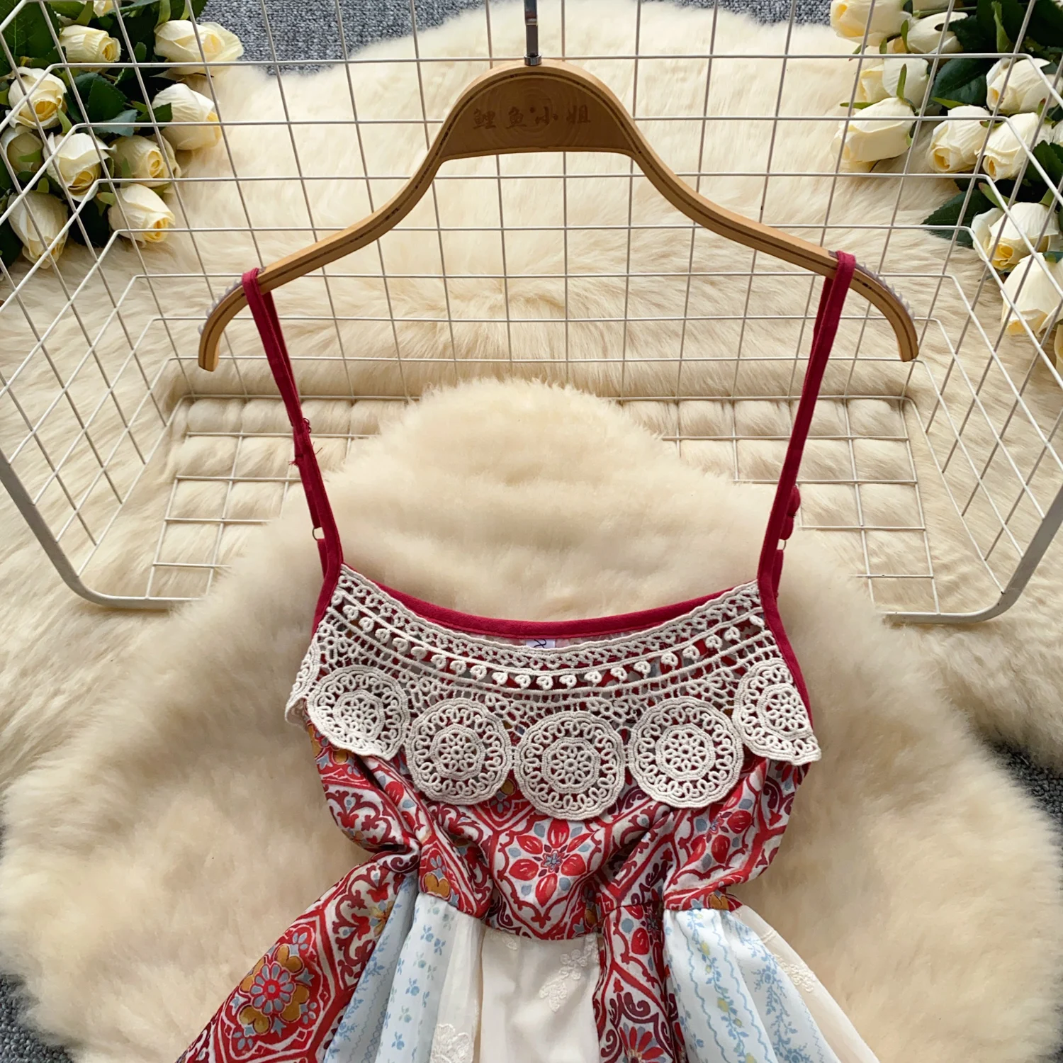 女性のためのボヘミアンカットアウトニットパッチワークドレス,スリムフィット,ビーチドレス,カジュアルでソフト,ヴィンテージでシック,韓国のファッション,夏