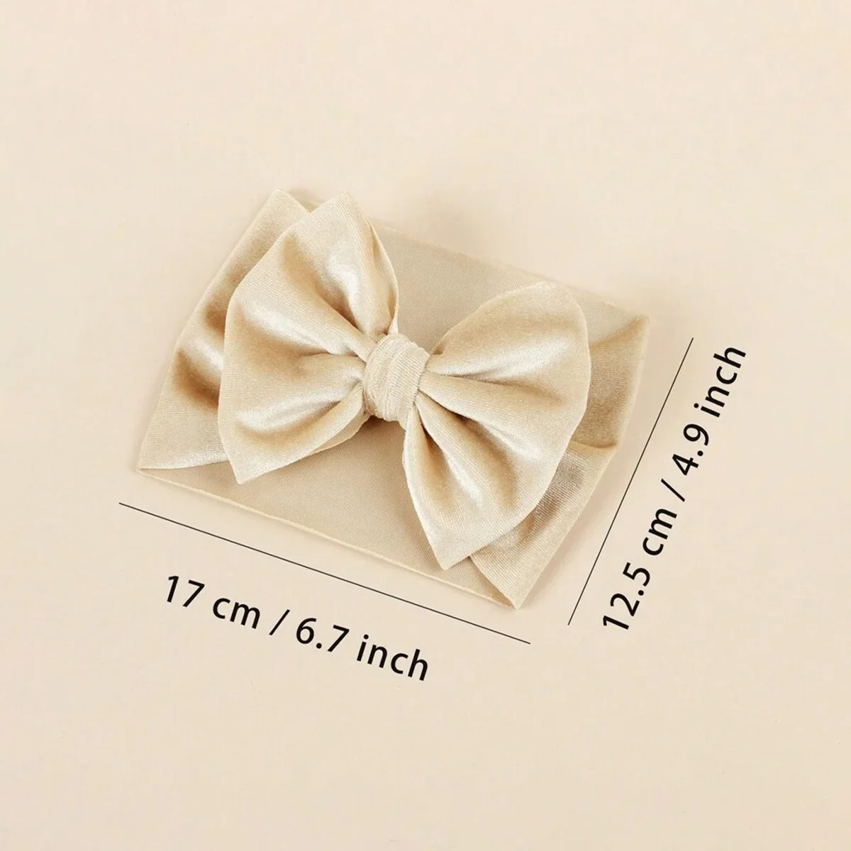 4 шт., бархатные повязки на голову для девочек, на осень/зиму