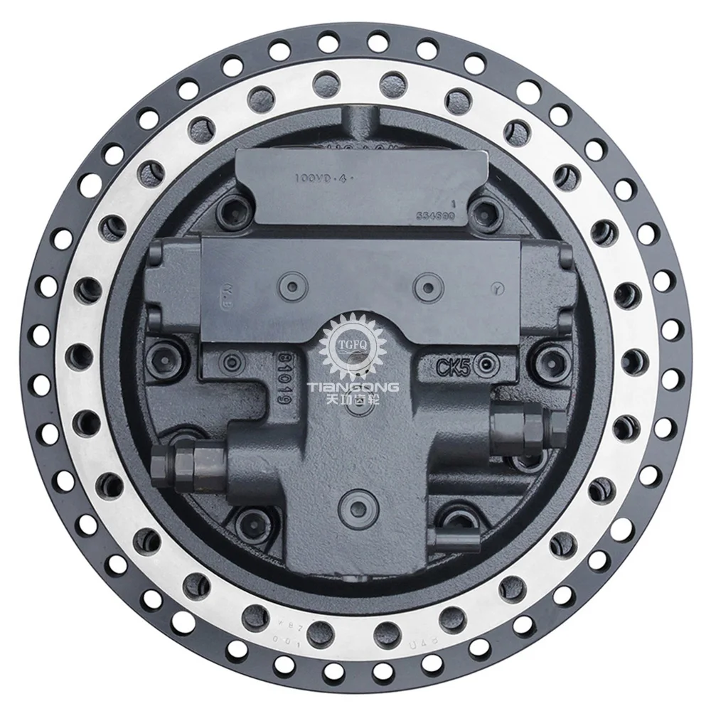 TM100 EC480D/DX500LC-9/DX480LC/XE490D Excavator 170401-00009/VOE14632579 Travel with gearbox Main reducer GP hydraulic moto