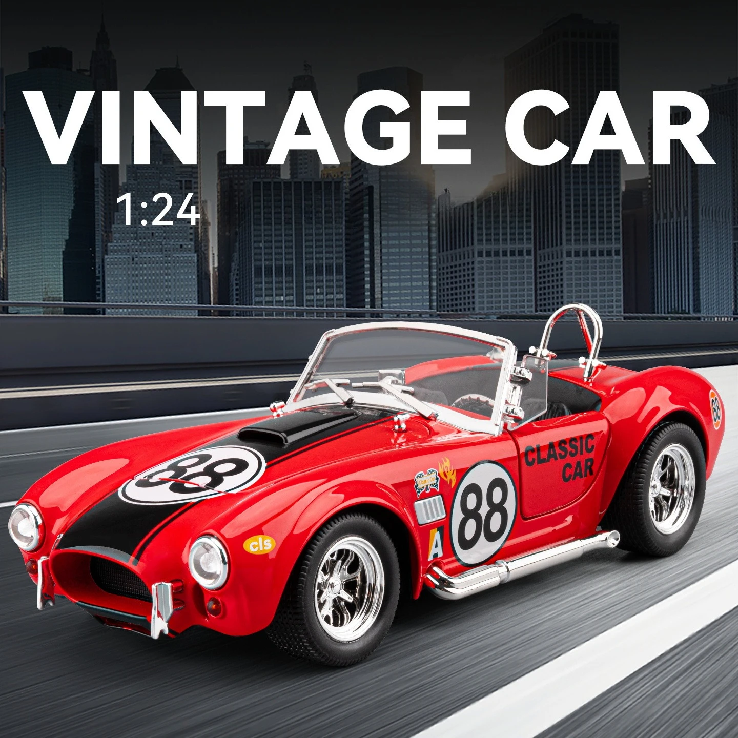 Interior Design Style Quiz - 1:24 Model Mobil Shelby Cobra GT,