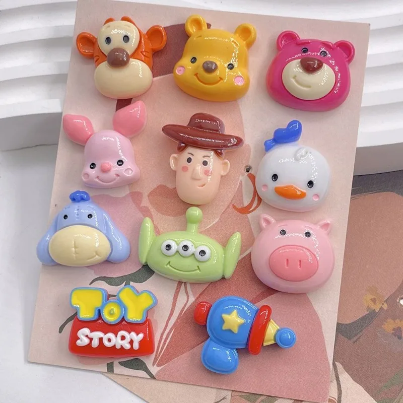 11PCS Cartoon Disney Winnie The Pooh Three-dimensional Stickers Water Cup Phone Case Luggage Decoration Stickers Wholesale