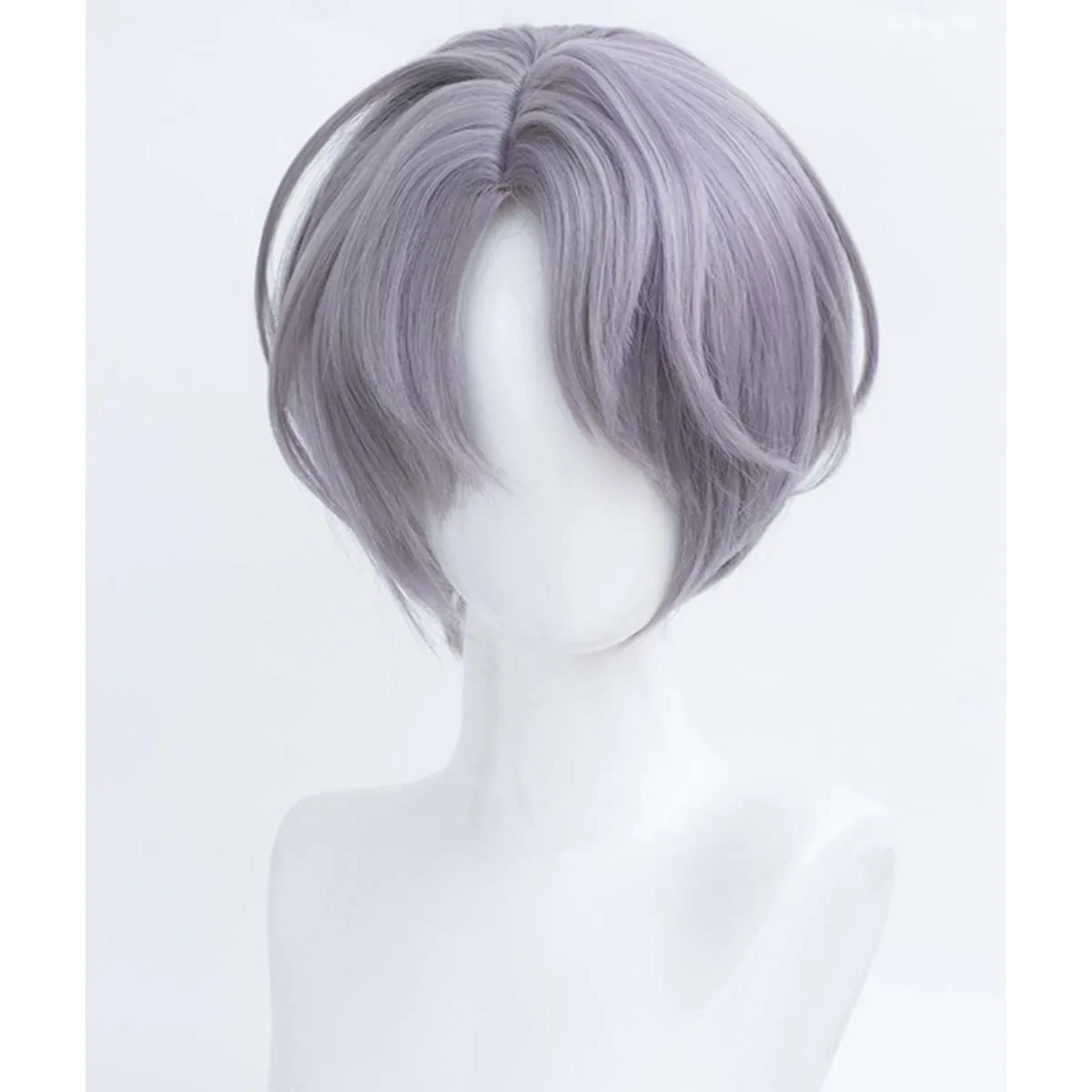 Halloween Party Game Reverse 1999 X Cosplay Wig Short Purple High Temperature Fiber