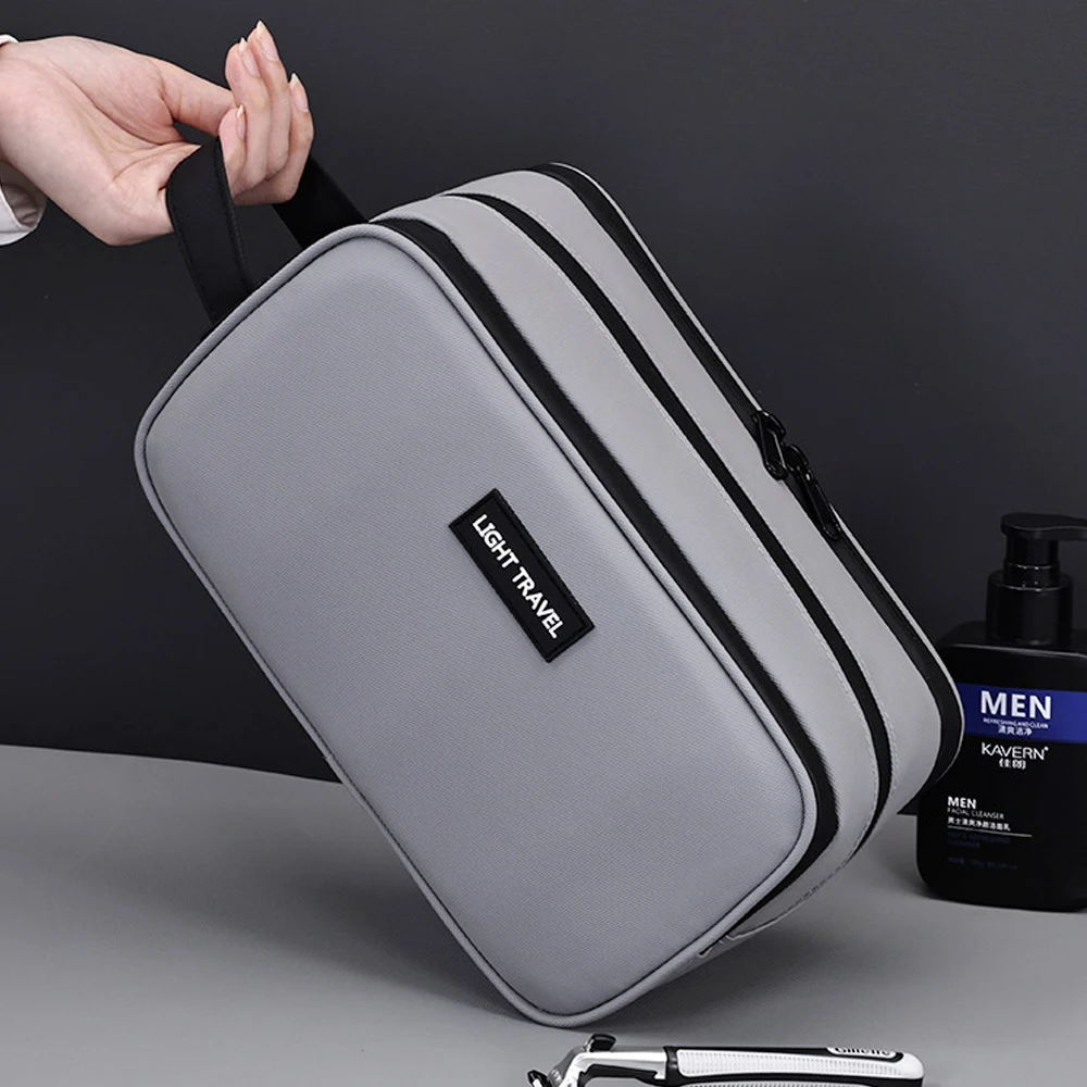 1Pcs Toiletry Bag for Men and Women, Travel Toiletry Organizer Dopp Kit Water-Resistant Shaving Bag for Travel Accessories