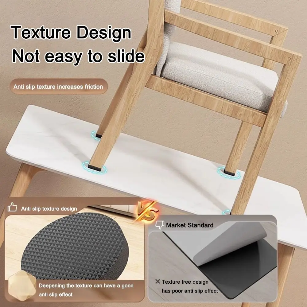 

New Self Adhesive Furniture Leg Pad Anti Slip Anti-collision Rubber Pads Tables Chairs Bumper Damper for Sofa Floor Protector