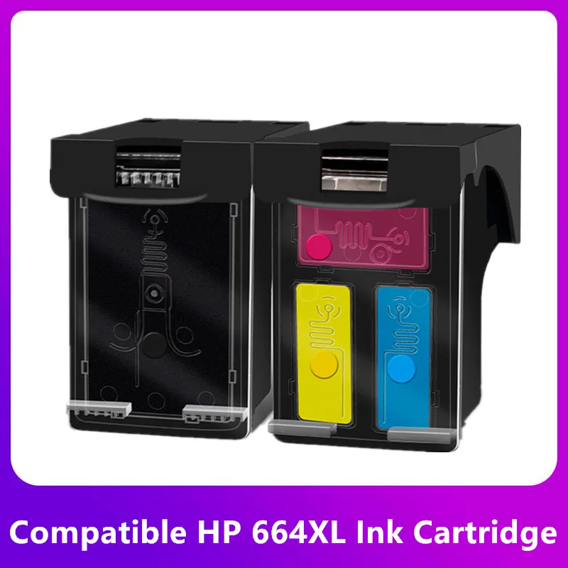 

For HP 664XL for hp 664 Ink Cartridge for HP664 Deskjet 1115 2135 3635 2138 3636 3638 4535 4536 4538 4675 4676 4678 printer