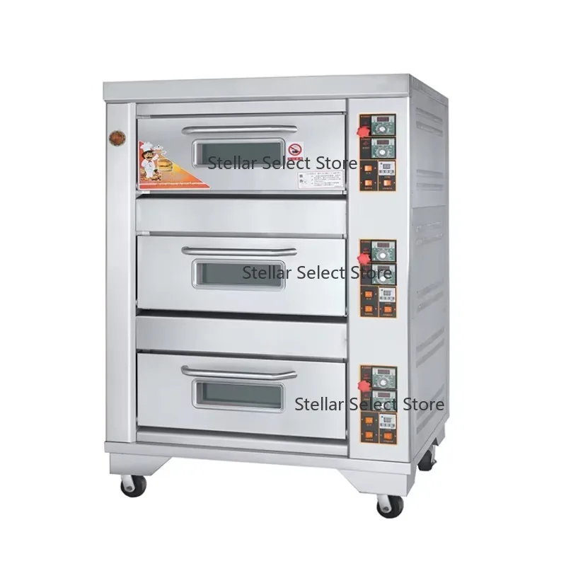

Pizza Baking Electric Industrial Bread Oven for Sale Commercial Deck Cake Oven | Countertop Snack Oven