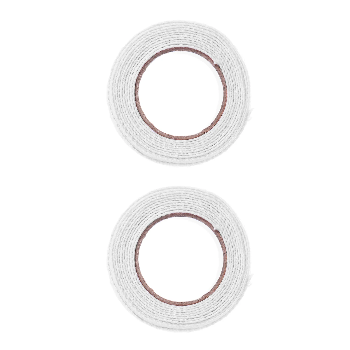 2 個中空布レーステープ粘着マスキング装飾テープスクラップブッキングクラフトカード日記プランナー粘着クラフト用