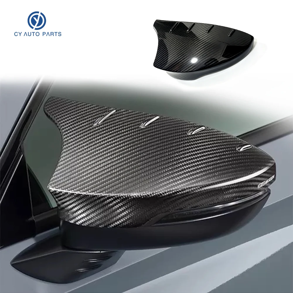 For Honda Civic 11th Gen Type R FL5 Mugen  Carbon Fiber Mirror Shell –  Side Mirror Cap Cover, 2022-2024 Direct Fit JDM Upgrade