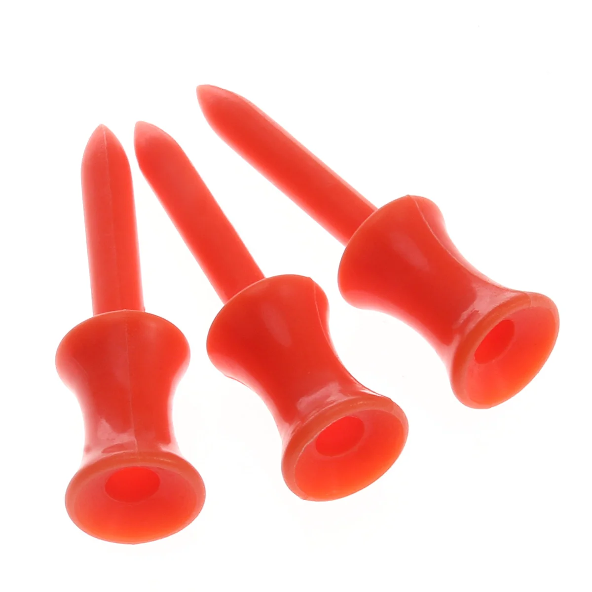 50pcs 48mm Large Castle Tees (Orange) Plastic tee 70mm tee tees 70mm