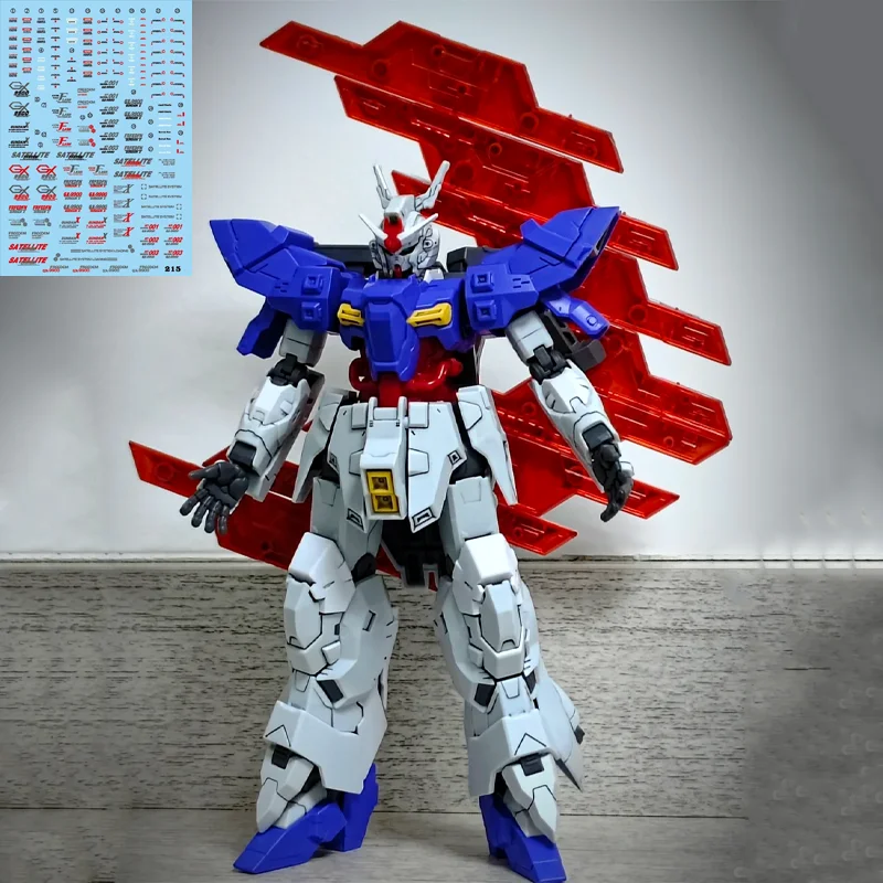 Star HGUC 215 1/144 Moon Mech Assembly Model Kit Action Figure With Bracket Water Sticker Desktop Decoration Model Doll Toy Gift