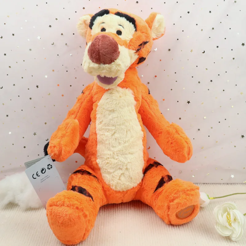 Original Tigger Soft Toy Fluffy Winnie The Pooh Plush Stuffed Plushies Pillow Cute Super Soft Doll Lovely Gifts For Kids Girls