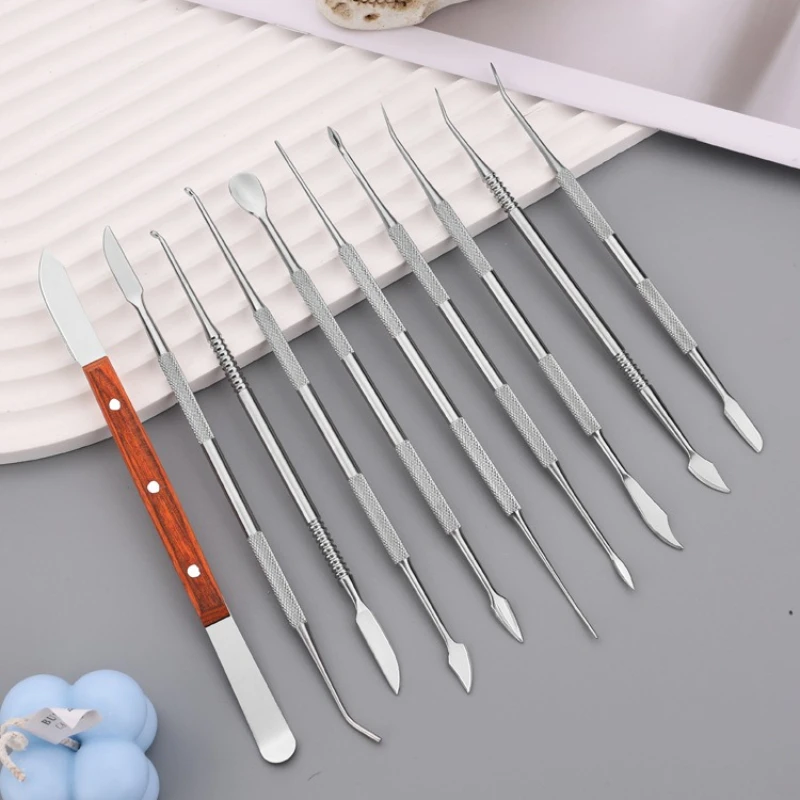 

Набор для резьбы по ювелирным изделиям, набор ножей, гравер для стоматологической гравировки, набор инструментов для воска для стоматологической лаборатории, набор инструментов для гравировки зубов из нержавеющей стали