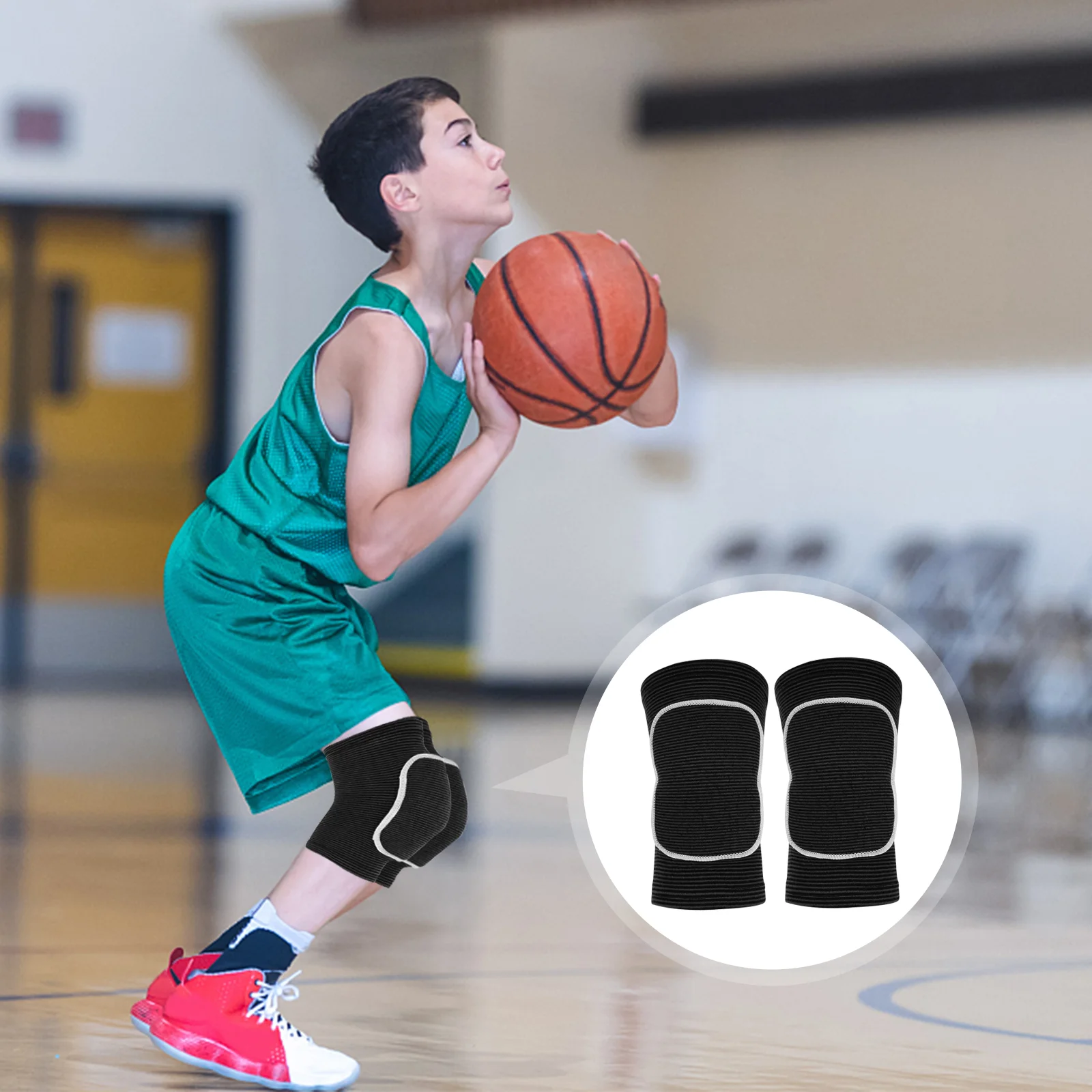 

Knee Brace for Running Children's Pads Sports Safety Protective Gear Roller Skating Adults