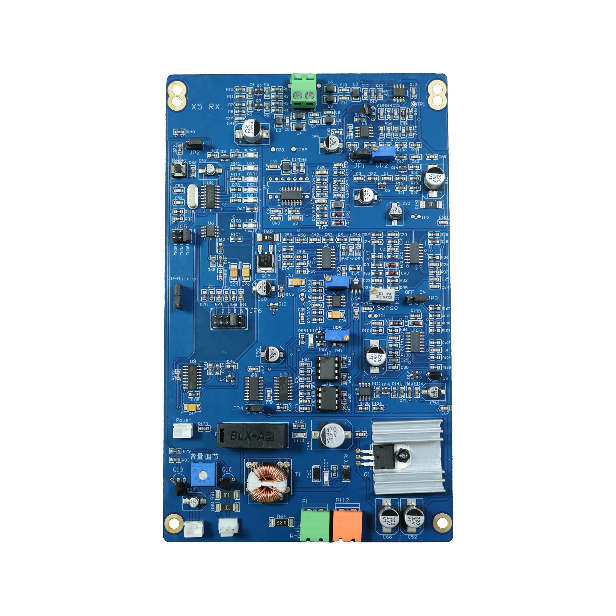 Wholesale e-Bit PCB Dark blue EAS anti-theft system RF 8.2MHz X5 Enhanced EAS SYSTEM Motherboard for retail store