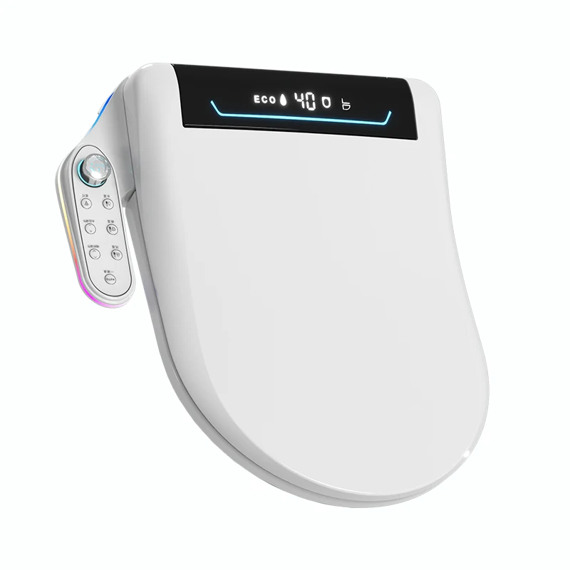 

Intelligent Library New Design Bidet Toilet Cover Easy To Install Adjustable Water Pressure Smart Bidet Toilet Seat