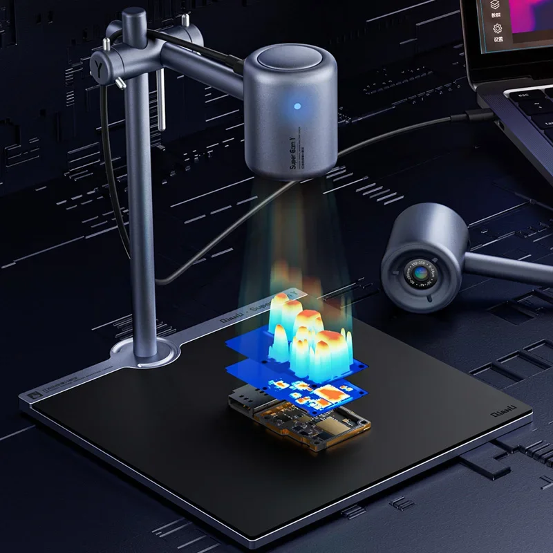 Escáner infrarrojo térmico 3D para reparación de instrumentos, Super Cam Y, PCB para teléfono