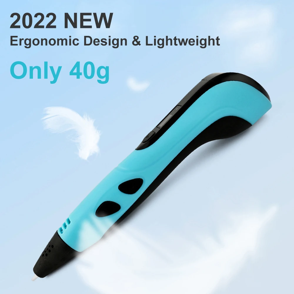

NEW 3D Printing Pen 3d Pen Set for Kids Chidren Child's Birthday Christmas Creative DIY Gift LCD Display with PLA Filament