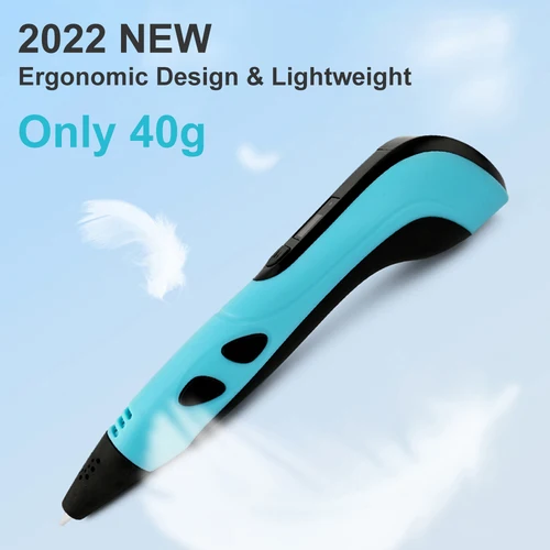 Nuevo bolígrafo de impresión 3D, juego de bolígrafos 3d para niños, cumpleaños, Navidad, regalo creativo DIY, pantalla LCD con filamento PLA