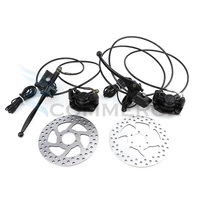 Citycoco-freno de disco y manija de freno para bicicleta eléctrica, piezas de repuesto para Scooter chino Halei