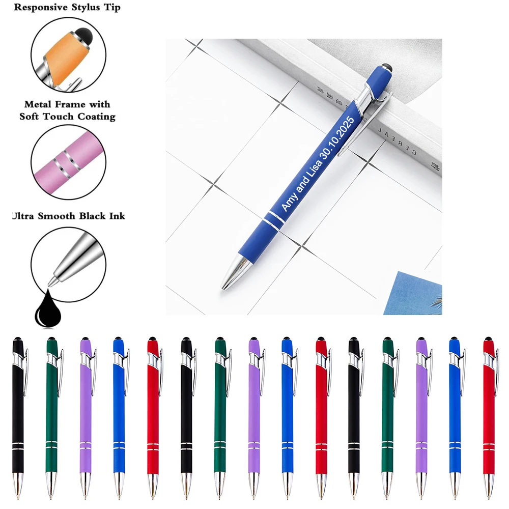 

Wholesale 100 50 20PCS Laser-engraved Ballpoint Pens Customizable With Company Name And Personalized Logo Engraving Available