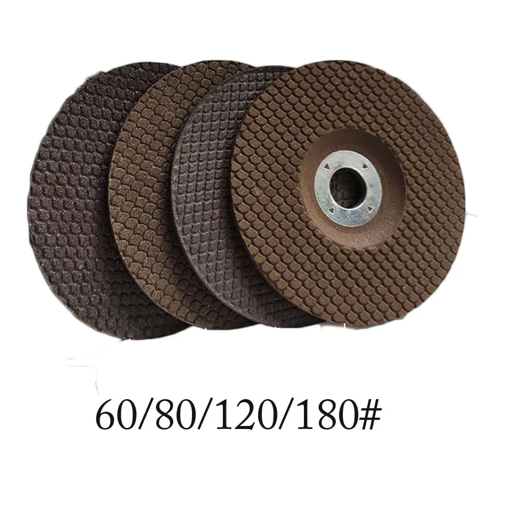60 80 120 180 Grit Silicon Carbide Grinding Wheel Polishing Disc For Stone Glass Metal Sanding Trimming For Edge Finishing Tool