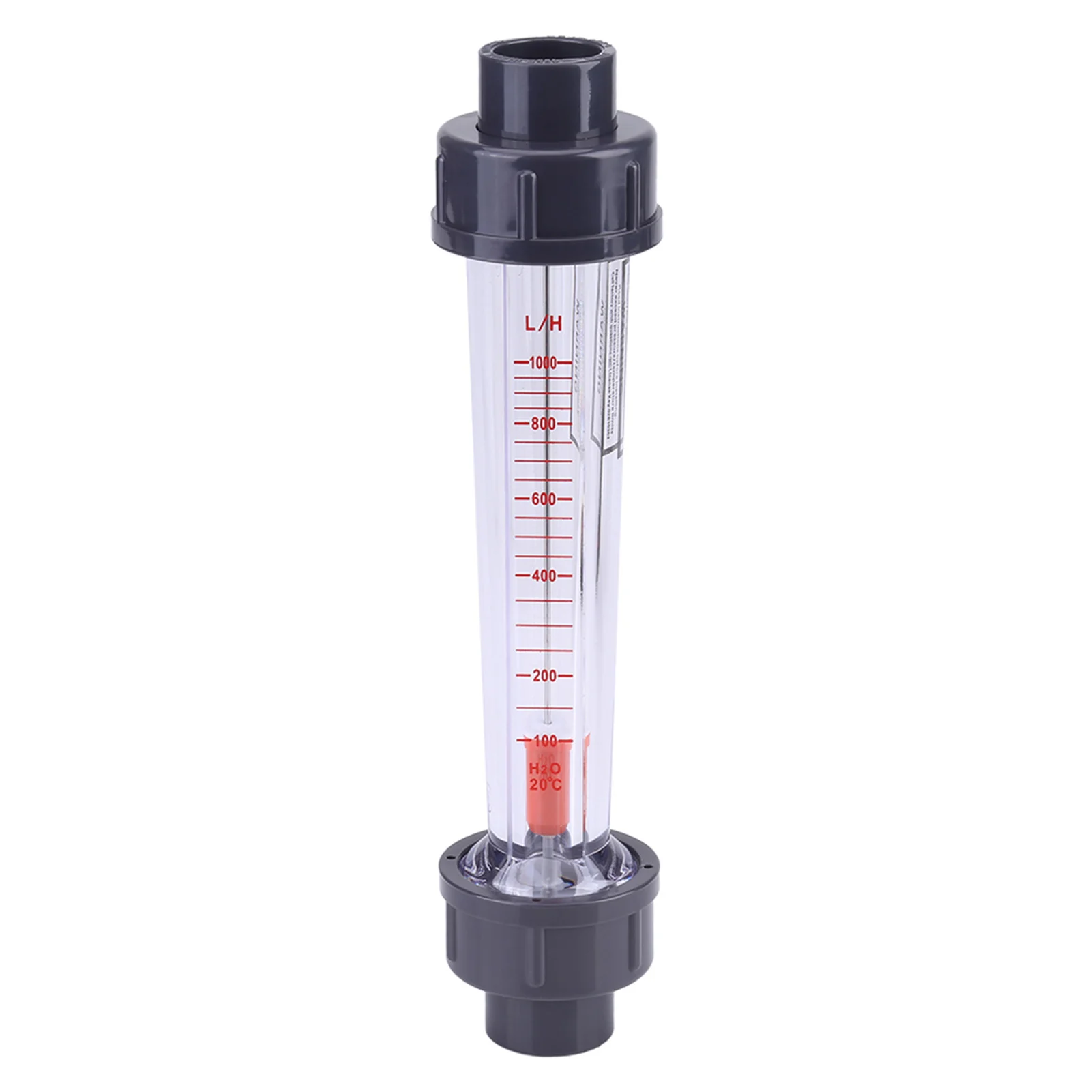 Plastic Tube Type 100-1000L/H Water Flow Meter Flowmeter LZS-15D, High Accuracy, Durable, for Water Industrial Field