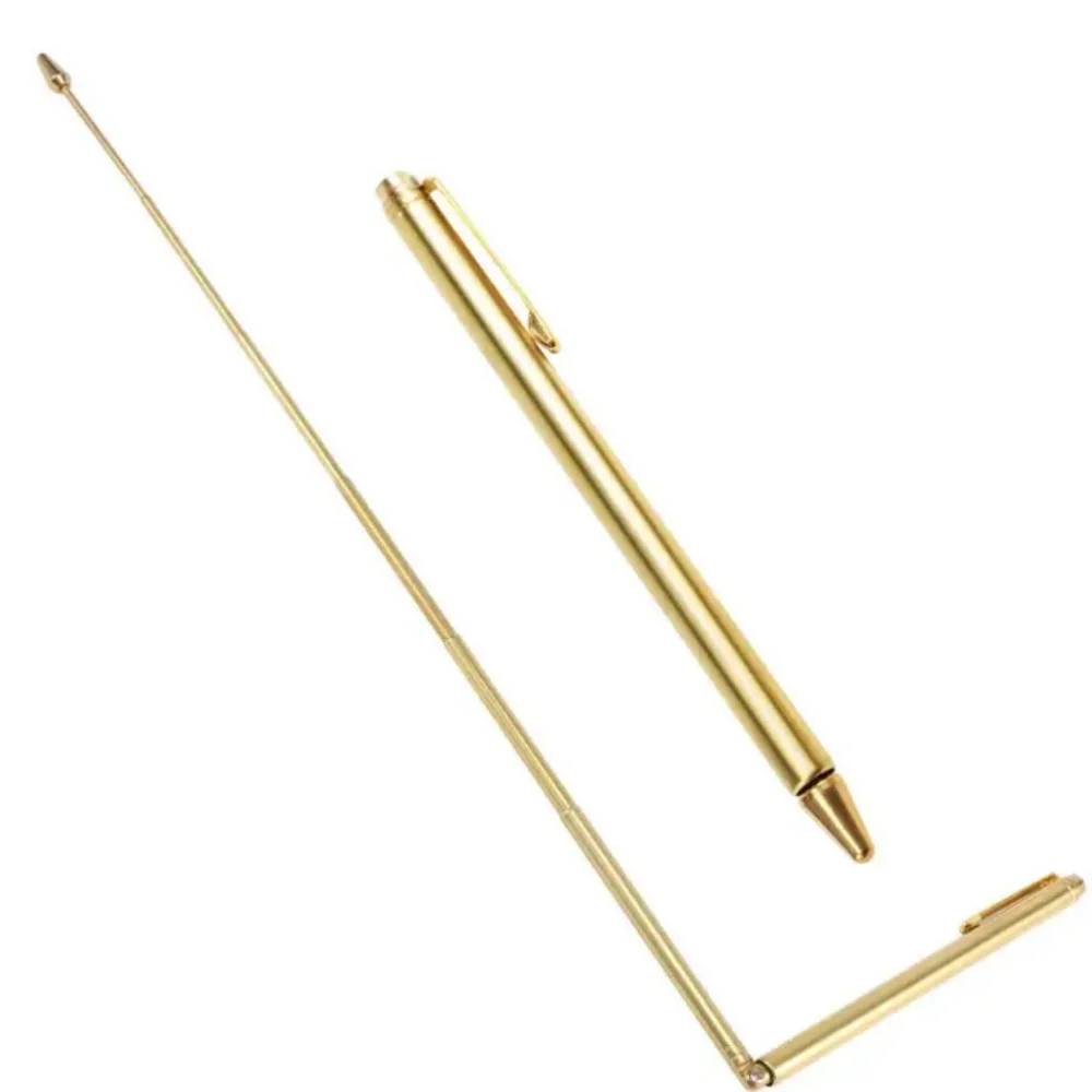 2 قطعة/المجموعة النحاس التنين تسعى التغطيس قضبان في الهواء الطلق الطاقة المياه الساحرة المحمولة التنين تسعى العكسة التغطيس قضيب الذهب #2