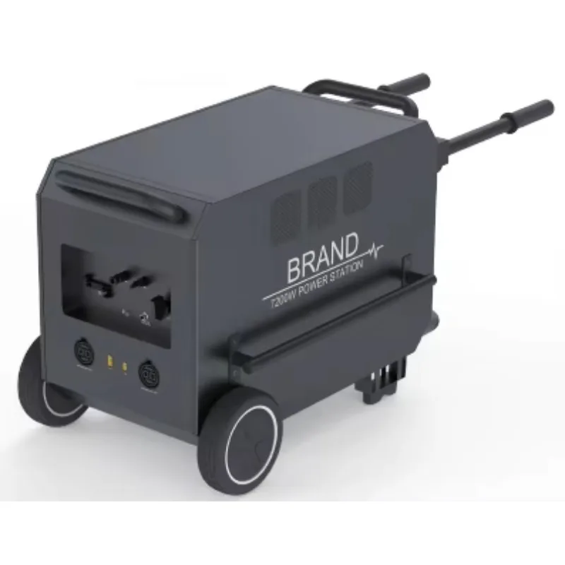 Extra Battery Portable Power Station N086 Slave Machine with MPPT Controller Solar Panel Power Source Flashlight & Cigar Lighter