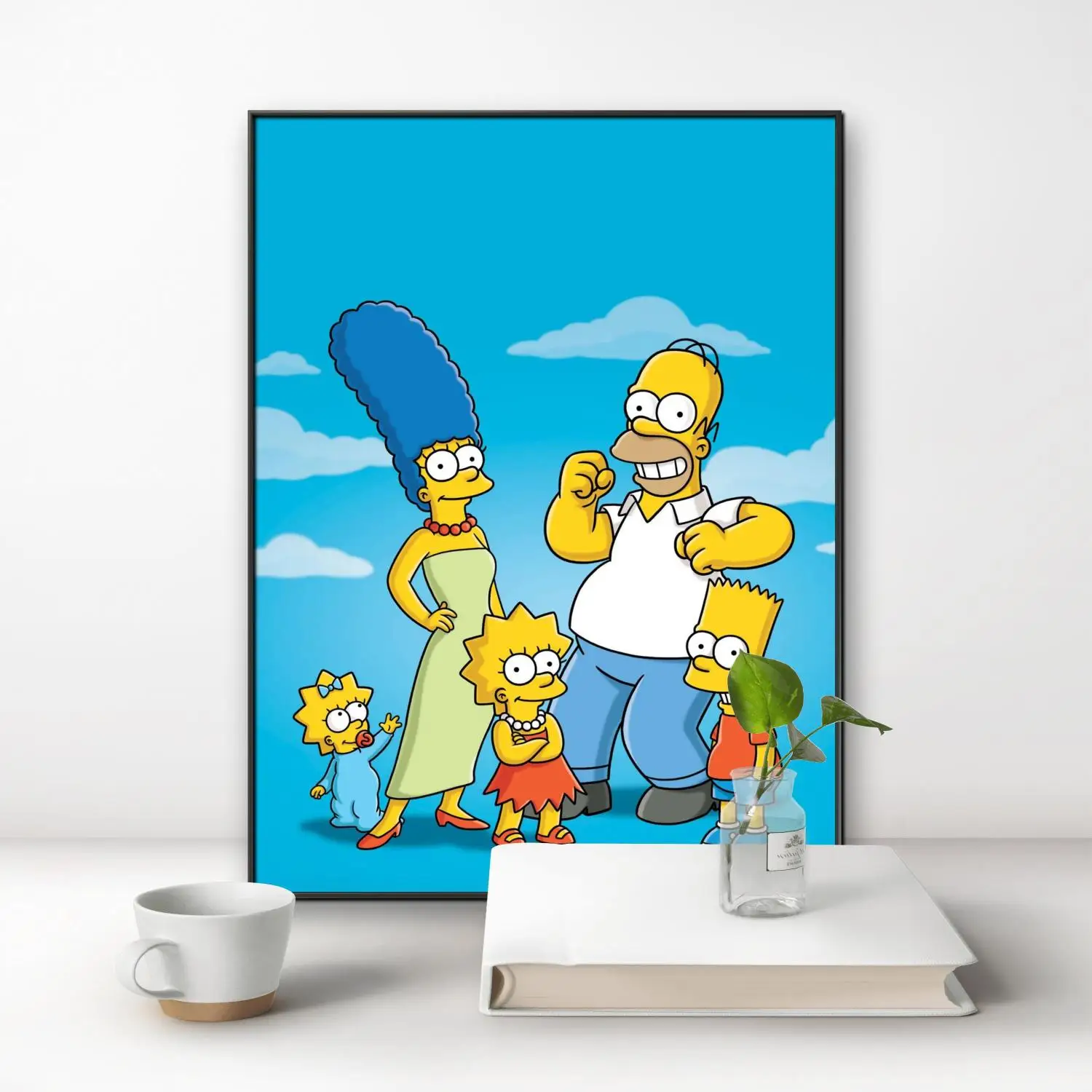 The S-Simpsons DIY Diamond Painting Classic Animated 5D Diamond Embroidery Children's room decor Home Decor Kids Gift