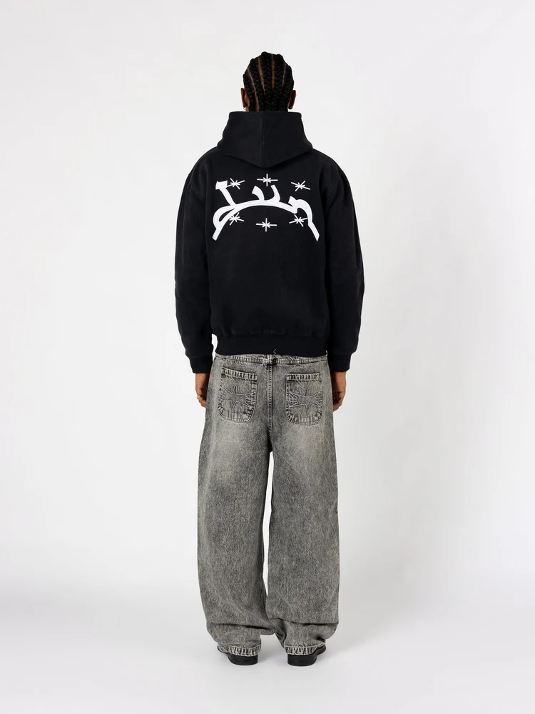 

Плотный комплект худи и свитшота с декоративной отделкой, повседневный, свободного кроя, с длинными рукавами, с принтом, из смесового хлопка и полиэстера, для подростков