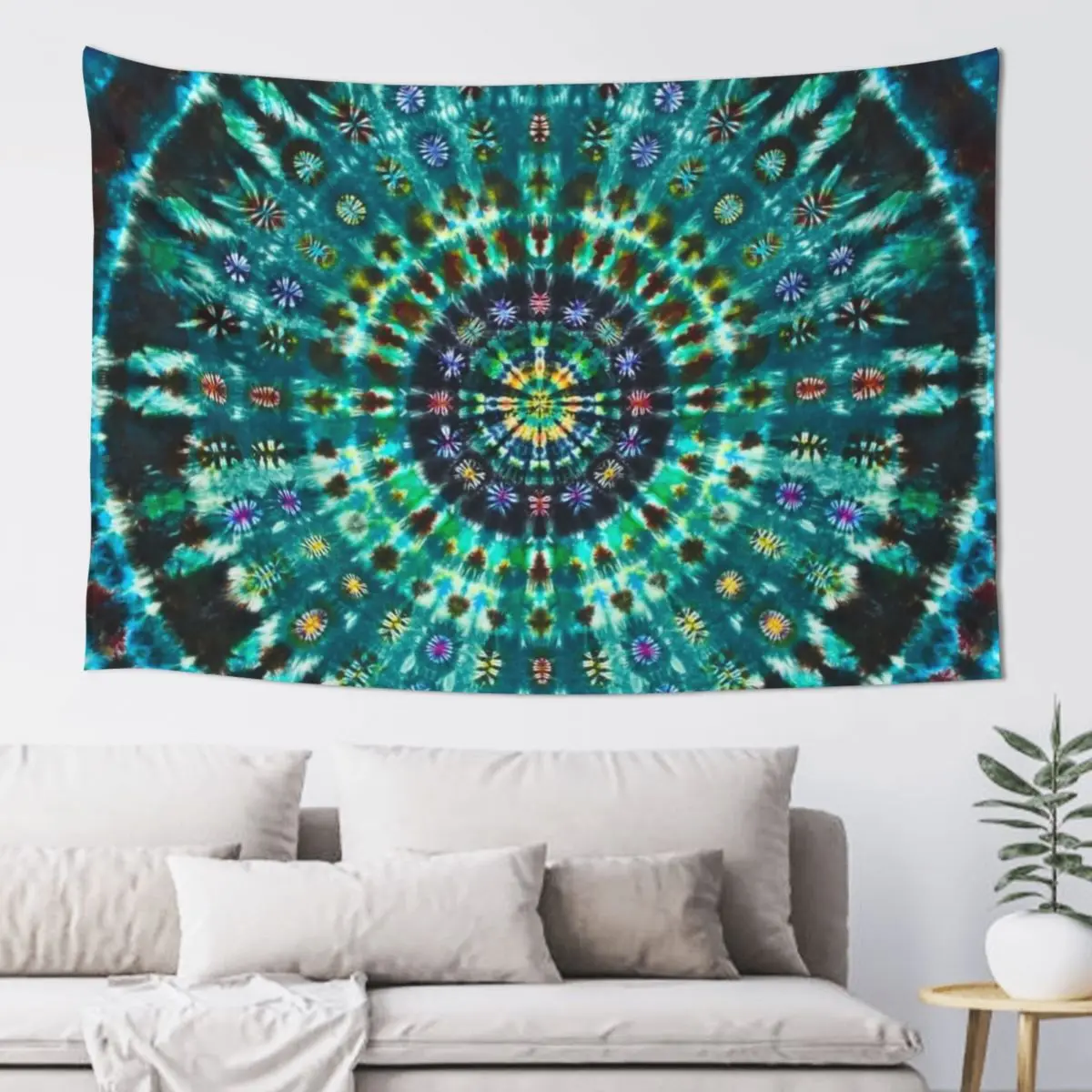 

Retro 60's Hippie Tie Dye Tapestry Room Design Decorations For Room House Decorations Tapestry