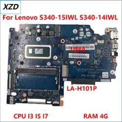 Lenovo IdeaPad S340-15IWL S340-14IWL 노트북 마더보드, EL5C3 EL531 EL431 LA-H101P 메인보드, I5 I7 CPU UMA100 % 테스트