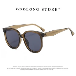 DDDLONG Retro Fashion Oversize Sunglasses Women Designer Men Sun Glasses Classic Vintage UV400 Goggles Outdoor Shades D428