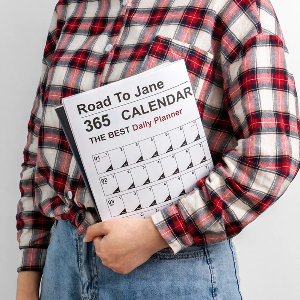 

2023 Wall Calendar Premium Paper Metal Decorative Monthly Planner for Home Office School Dorm Simple Chic Design Hd Printing
